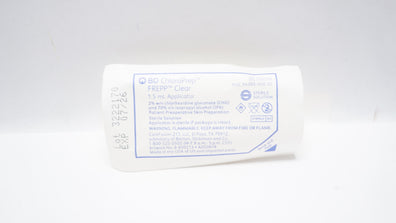 BD 930299 ChloraPrep FREPP Clear 1.5 mL Applicators